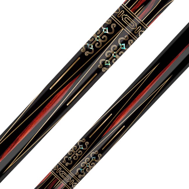 Chi Jin No.101 Customizable Carbon Fiber Snooker/Billiard Cue Stick 1/2 Split 12.4mm/12.9mm Factory Center Joint Cue Pool