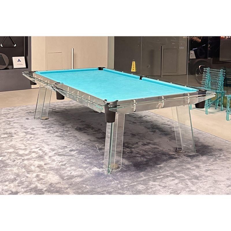 Bojue factory direct sale luxury design high-end glass snooker &billiard table 7ft 8ft 9ft for home entertainment