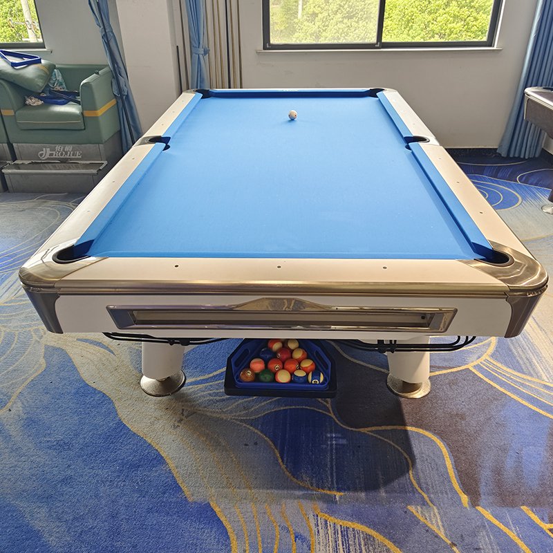 Bojue Popular design Generation Six Snooker & Billiard American Luxury Pool table with Solid oak wood & top K55 rubber
