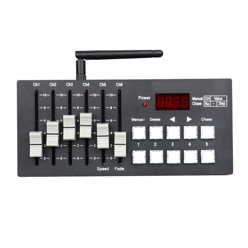 2024 Mini Wireless control mall Dmx Led Light Control Professional MINI Channel Led Stage Light Dimmer DMX512 Mini Controller
