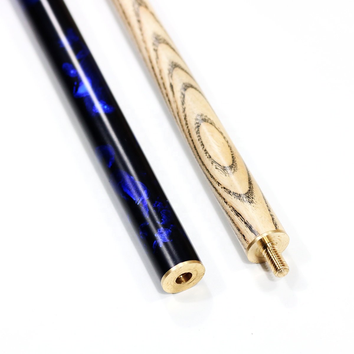 Promotion Wholesale Price Billiard 1/2 PC Ash Wood Snooker Cue 57' Length Tip 10MM On Sale