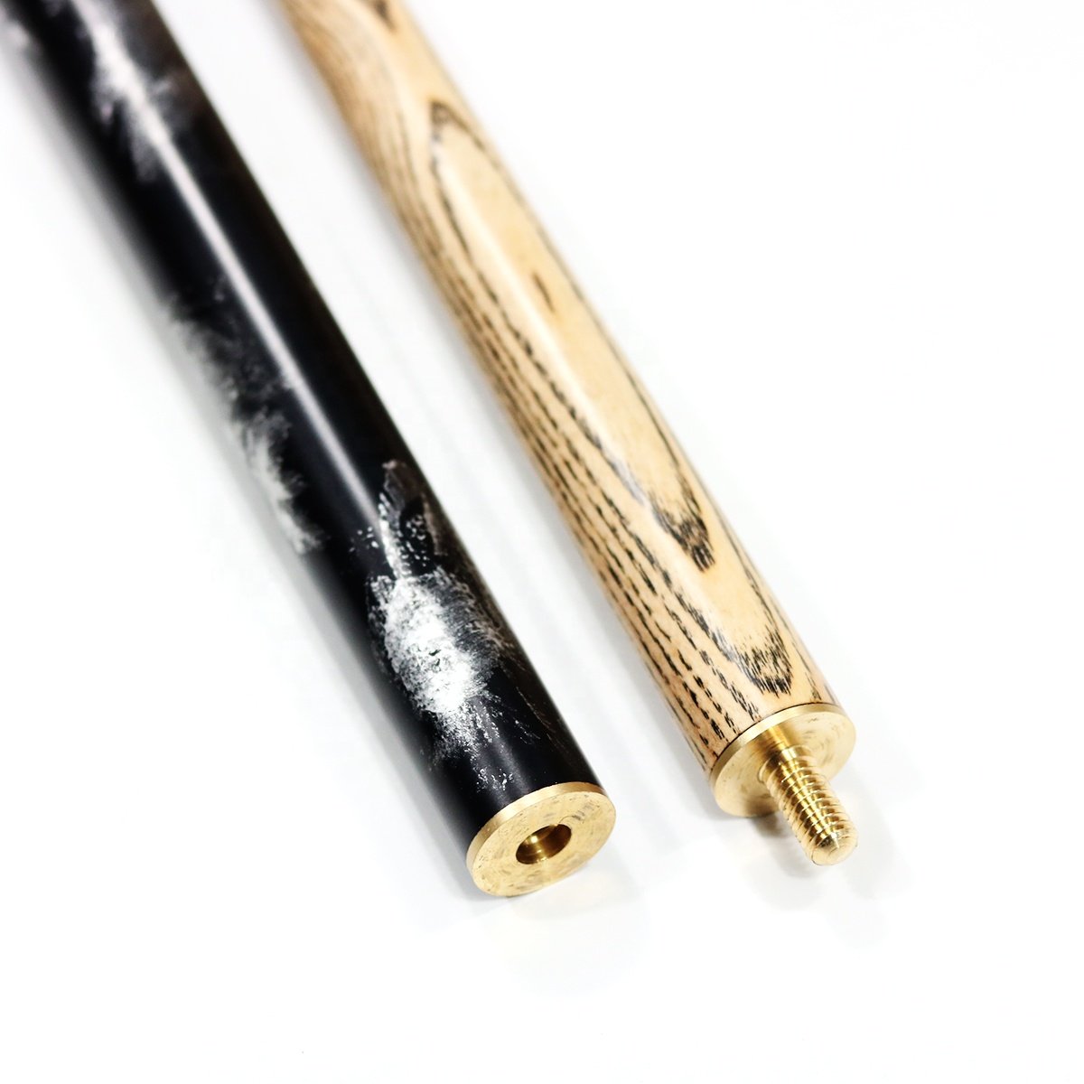 Promotion Wholesale Price Billiard 1/2 PC Ash Wood Snooker Cue 57' Length Tip 10MM On Sale