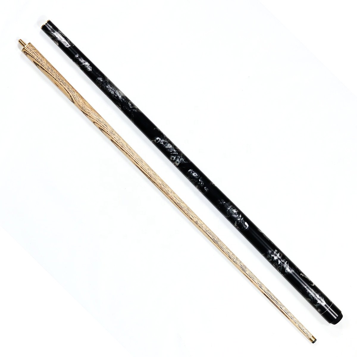 Promotion Wholesale Price Billiard 1/2 PC Ash Wood Snooker Cue 57' Length Tip 10MM On Sale
