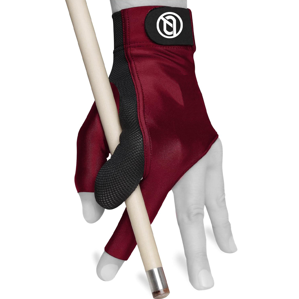 Popular 3-Finger Pool Snooker Gloves Good Quality with Competitive Price Patterned Billiard Gloves