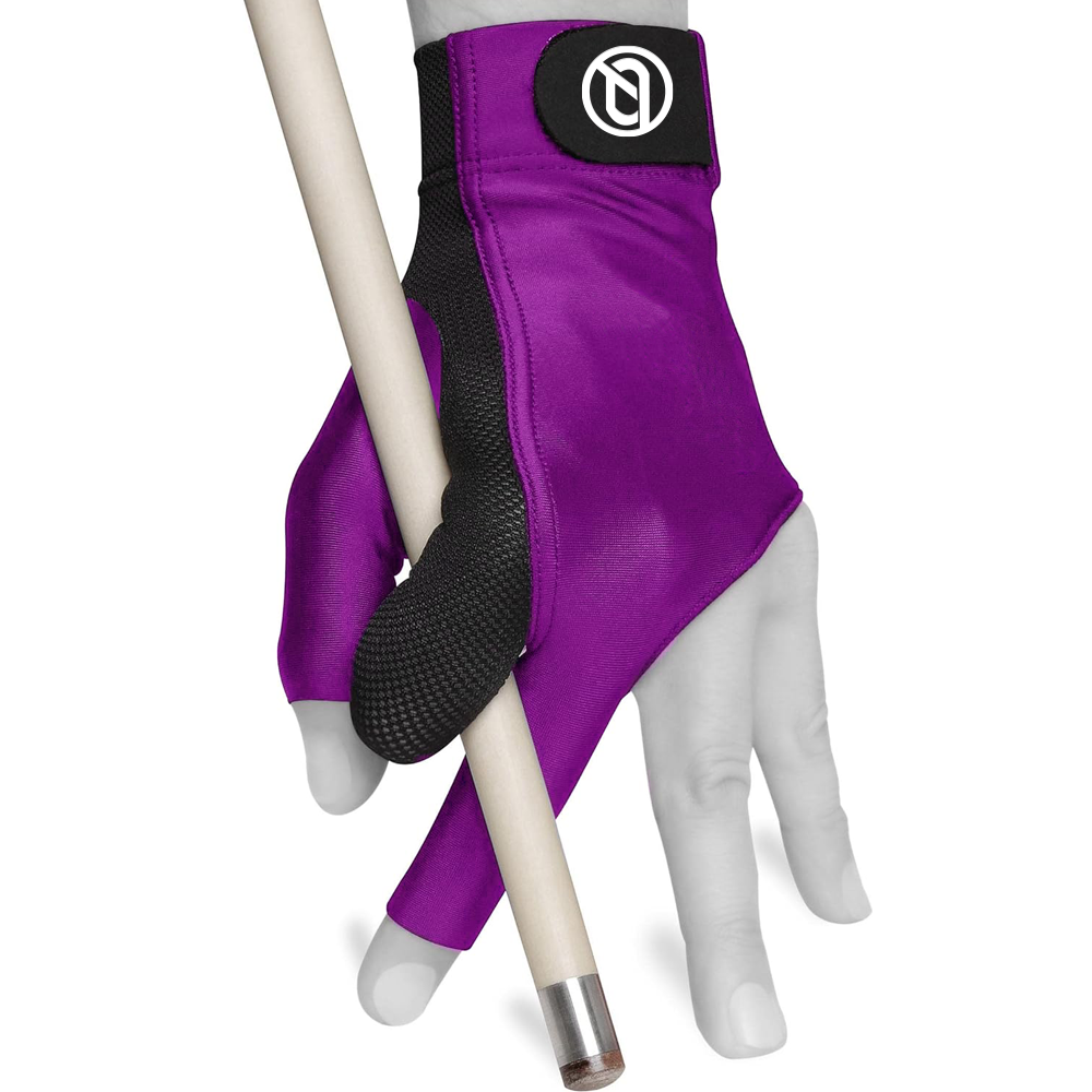 Popular 3-Finger Pool Snooker Gloves Good Quality with Competitive Price Patterned Billiard Gloves