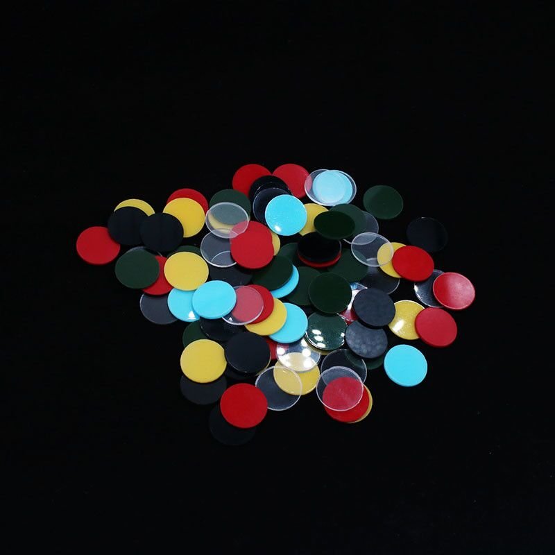 Billiard Pool Table Accessory Cue Tip Pad Rainbow Color Mat 13.5-14MM Size For Sale