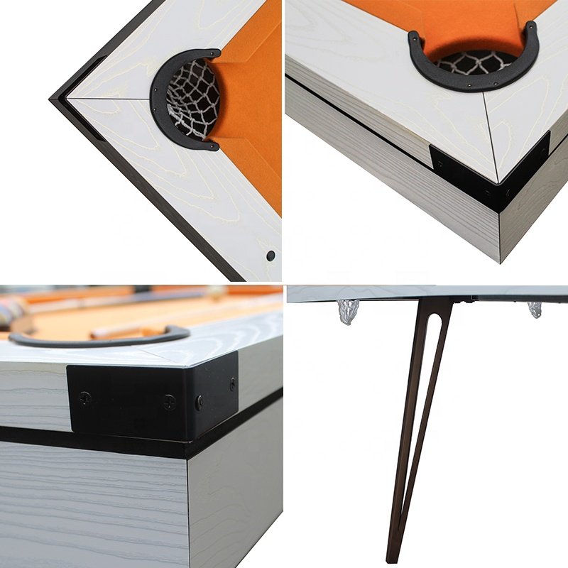 Professional 7ft Multi Function Game Table 3 In 1 Pool Table Snooker Game Billiard Dinner Table