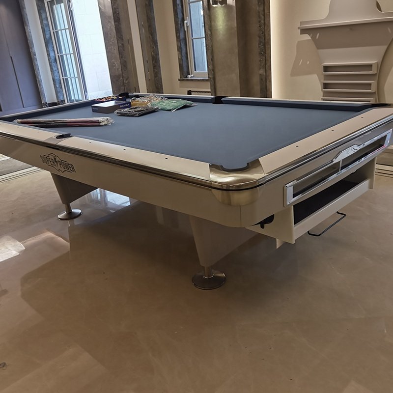 2024 Hot selling 9ft American pool table 8ft slate billiard table for club use