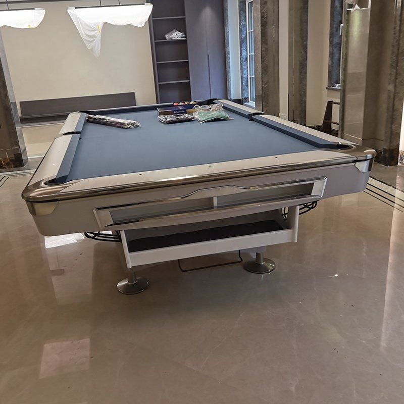 2024 Hot selling 9ft American pool table 8ft slate billiard table for club use