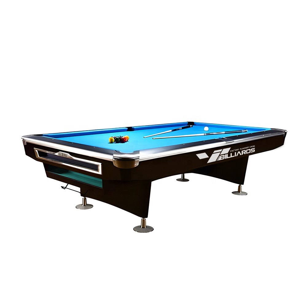 2024 Hot selling 9ft American pool table 8ft slate billiard table for club use