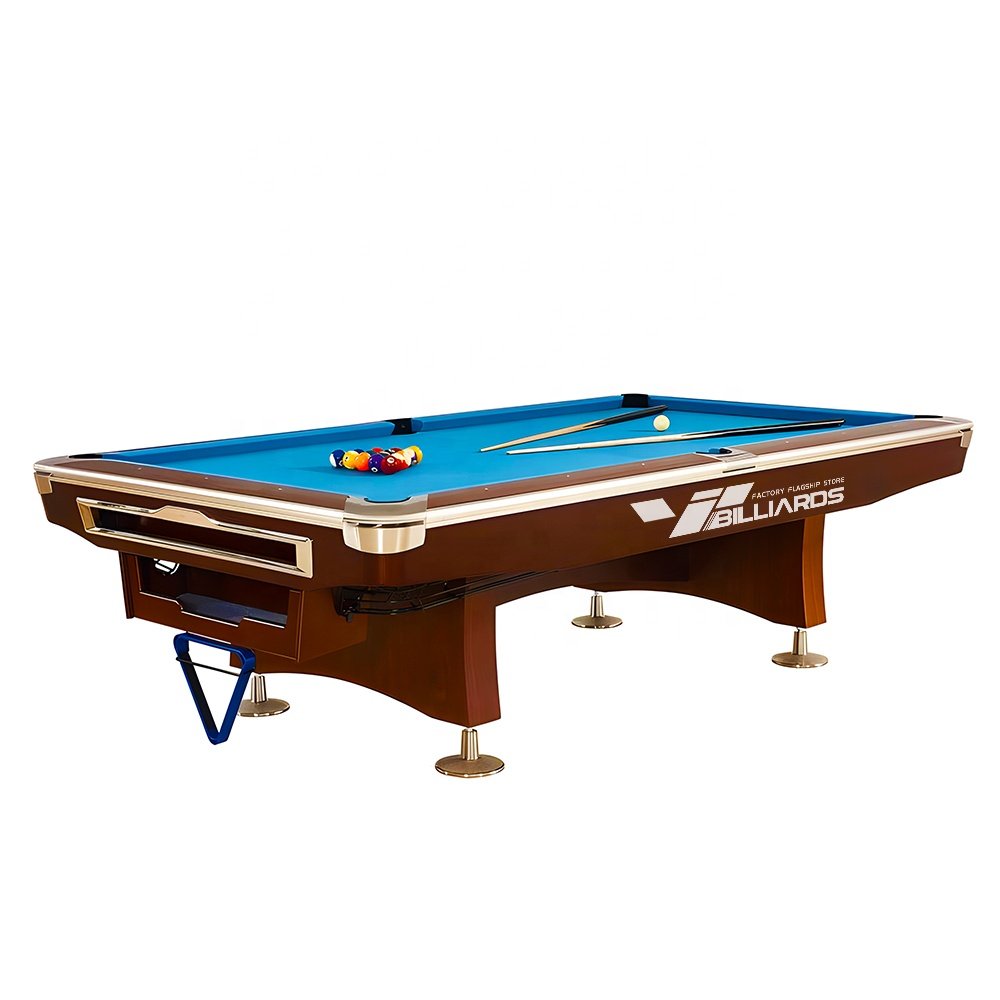 2024 Hot selling 9ft American pool table 8ft slate billiard table for club use