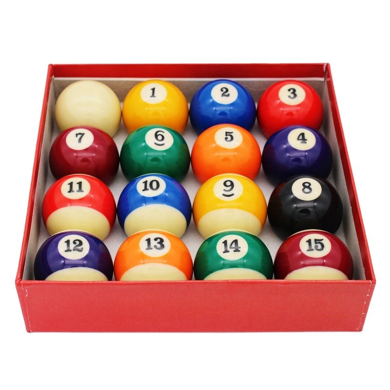 Wholesale Snooker Accessories 3A Grade Pool Billiard Balls Snooker Ball Set Sports 16pcs/custom Box Customer Accepted Haiying