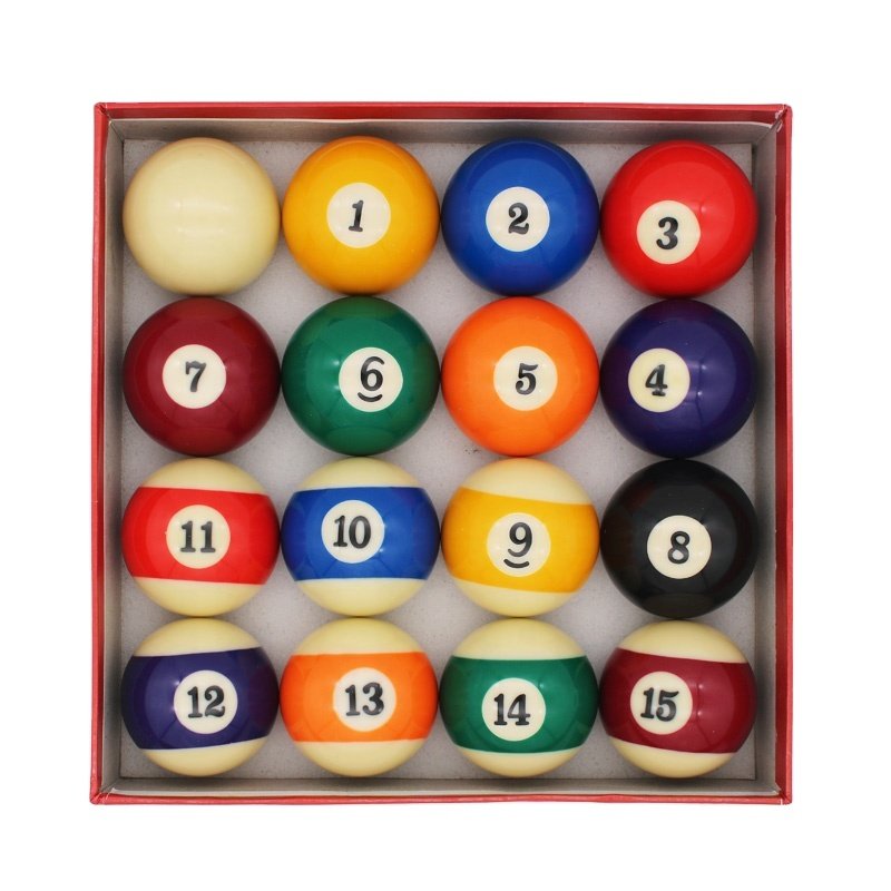 Wholesale Snooker Accessories 3A Grade Pool Billiard Balls Snooker Ball Set Sports 16pcs/custom Box Customer Accepted Haiying