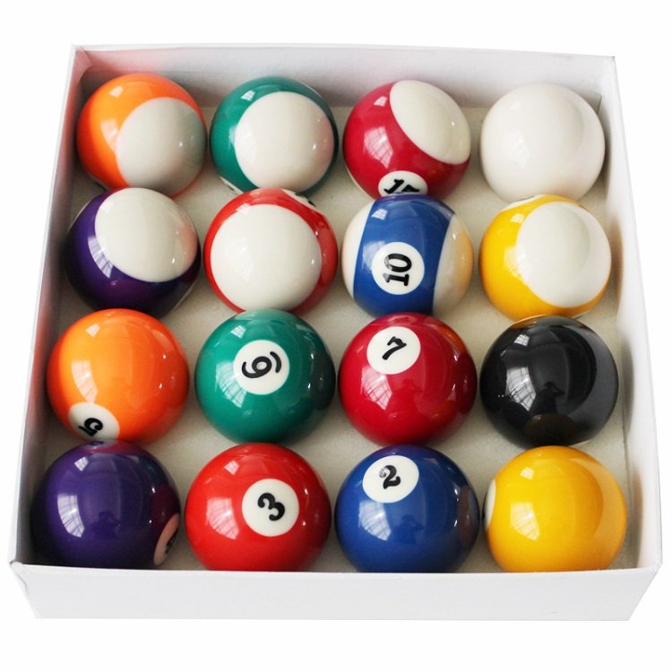 Wholesale Snooker Accessories 3A Grade Pool Billiard Balls Snooker Ball Set Sports 16pcs/custom Box Customer Accepted Haiying