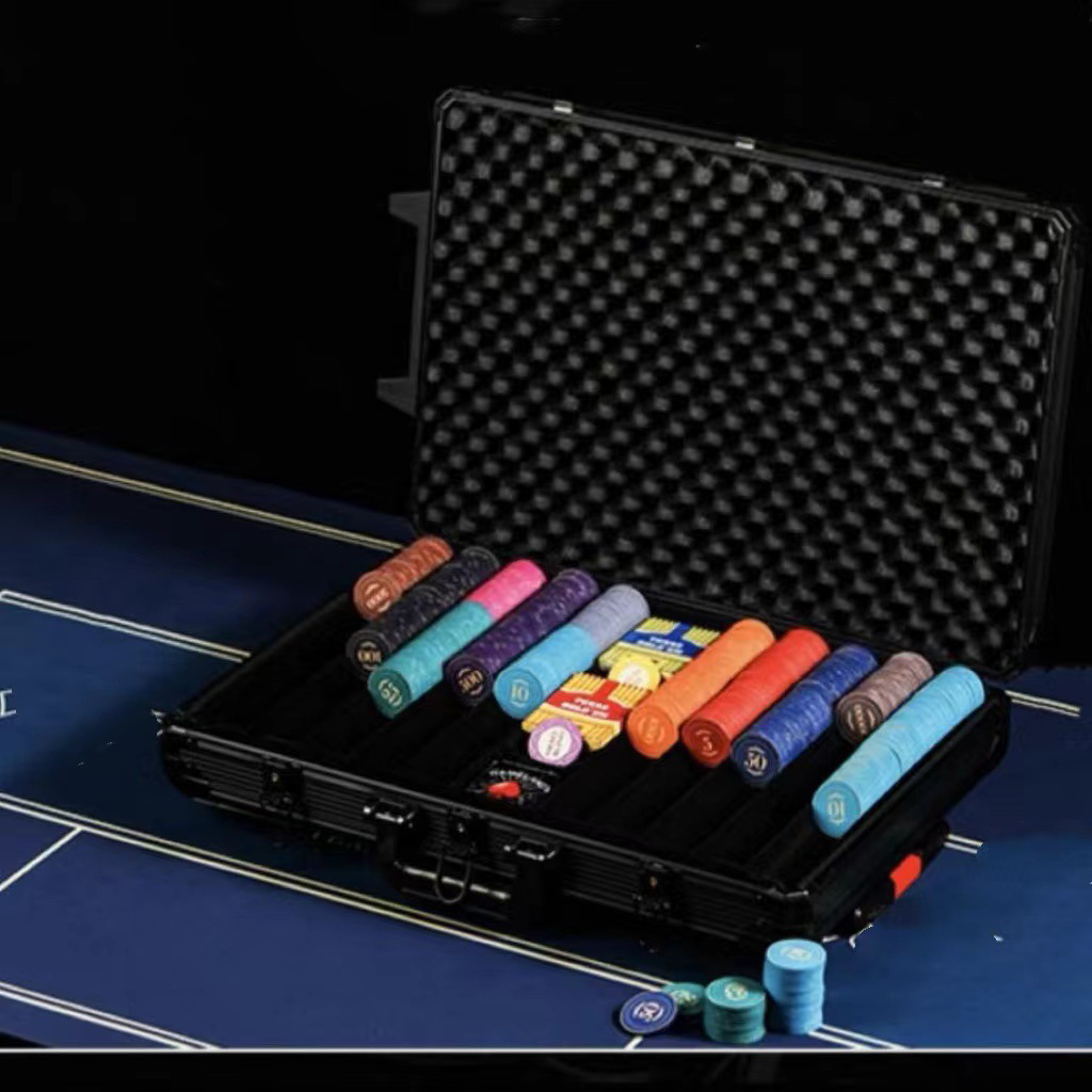 Aluminum Alloy Black K-shaped Thickened Reinforcement 600 Yards 1000 Yards Trolley Chip Box Set Storage Box