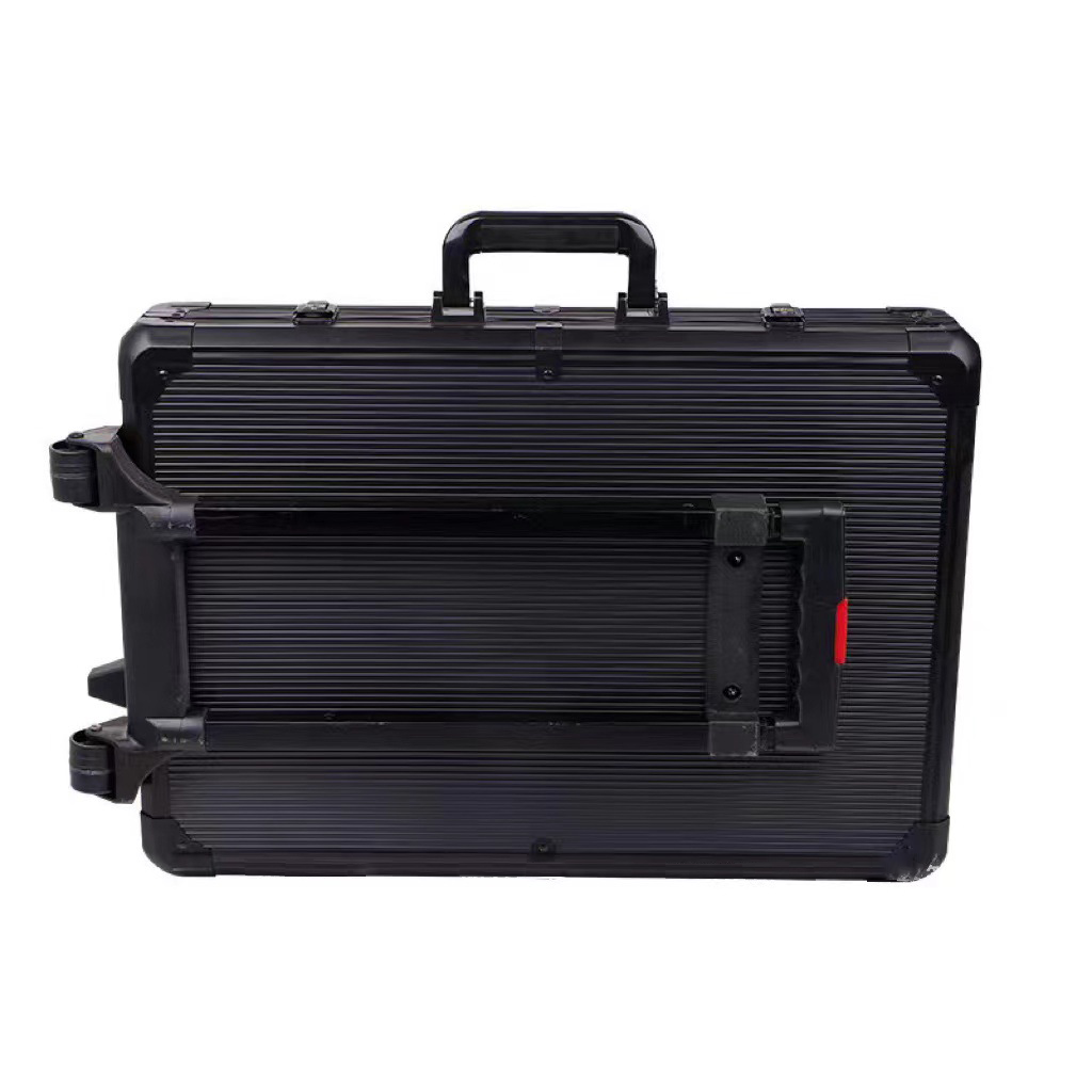 Aluminum Alloy Black K-shaped Thickened Reinforcement 600 Yards 1000 Yards Trolley Chip Box Set Storage Box