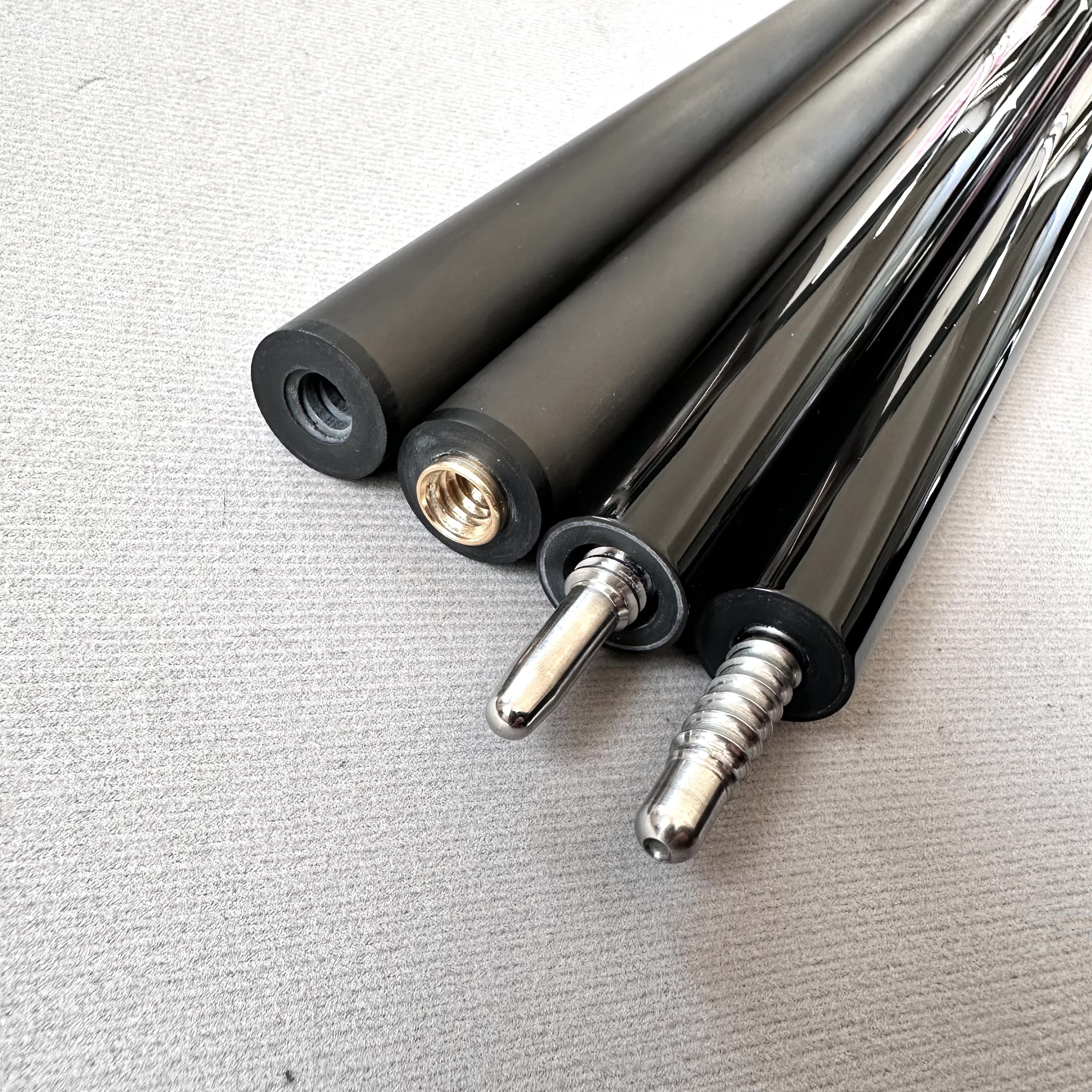 New Carbon Fiber 1/2 Jointed 12.4mm Play Cue 12.9mm Break Cue Professional Customize Snooker Billiard Pool Cue