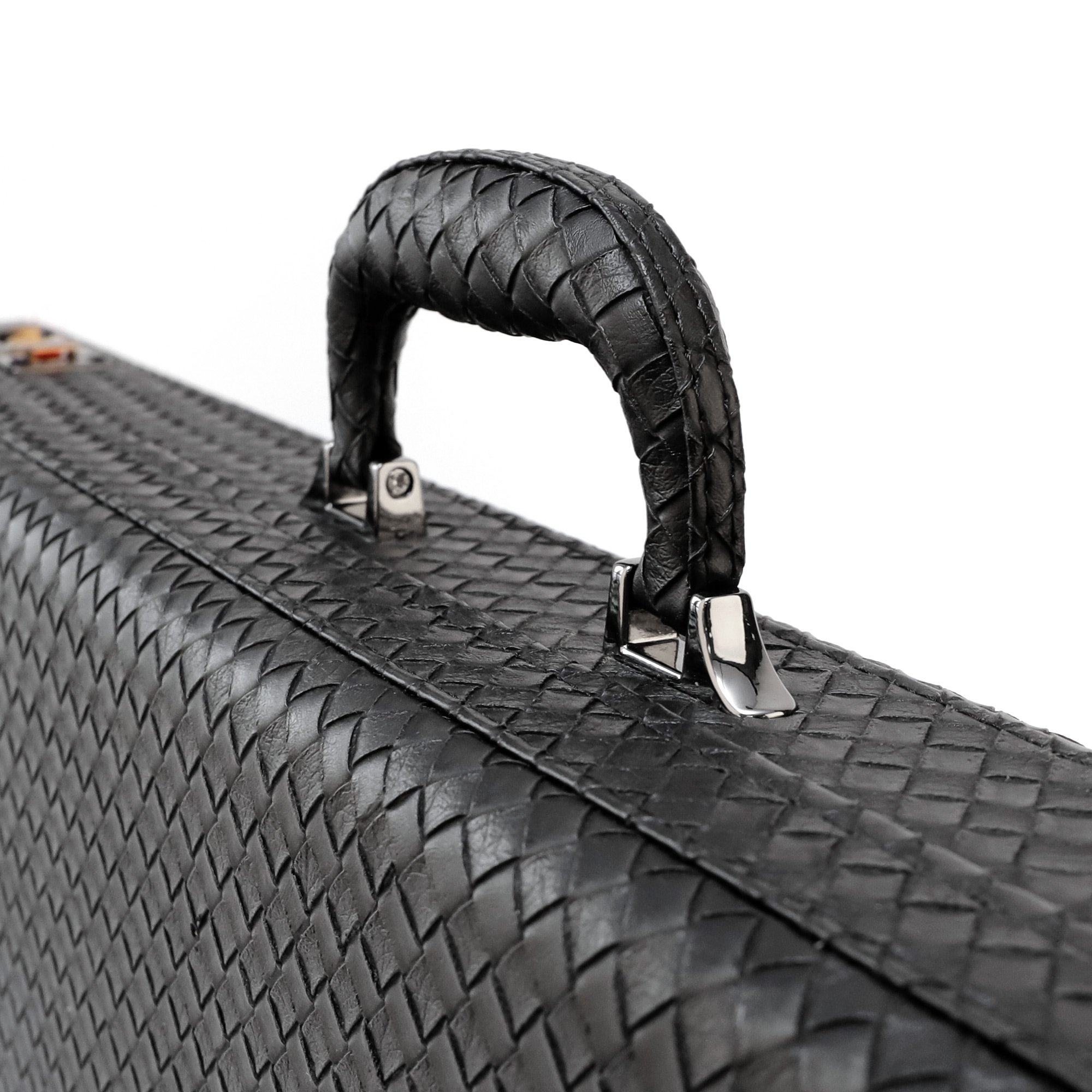 Customize Logo Leather 3/4 Billiard Cue Hard Case, Snooker Cue Pool Storage Box
