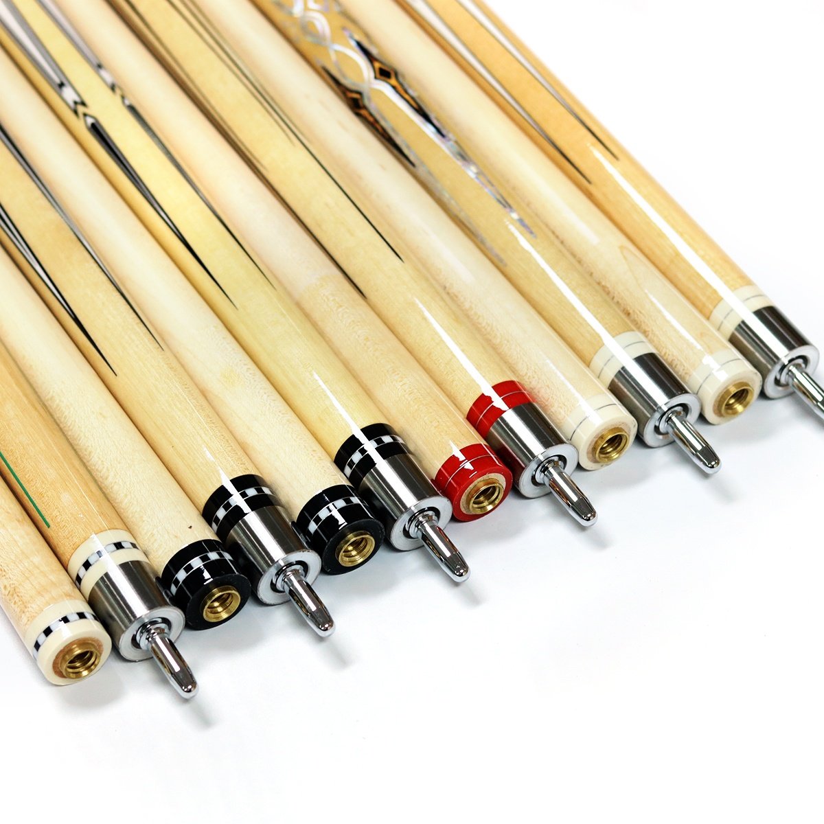 2024 New Coming Canadian Maple Billiard Pool Cue 13mm Tip Size with Unilock Joint For Sale