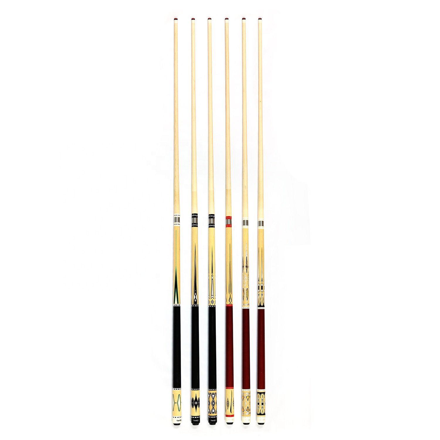 2024 New Coming Canadian Maple Billiard Pool Cue 13mm Tip Size with Unilock Joint For Sale
