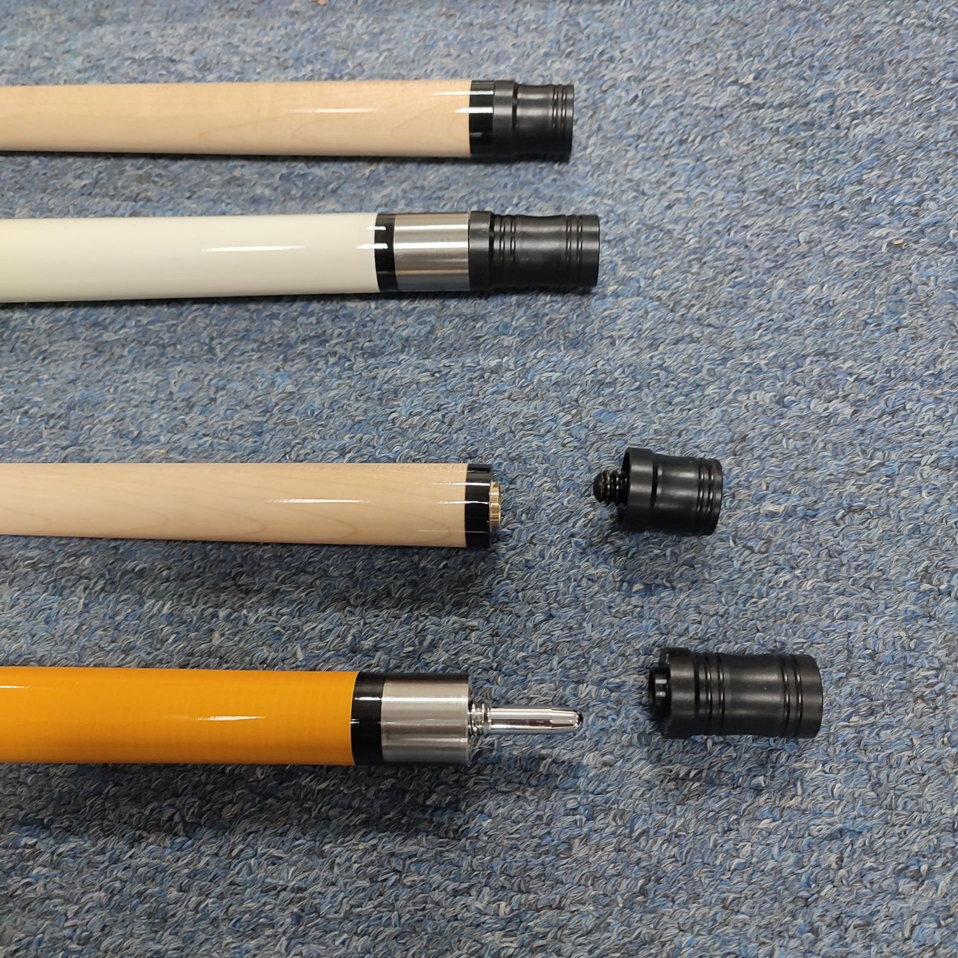 TQG-135Promotional American Chinoiserie Nine Ball Pool Sports Pole 13mm Quick Tooth Interface Big Head Rod Multiple Maple