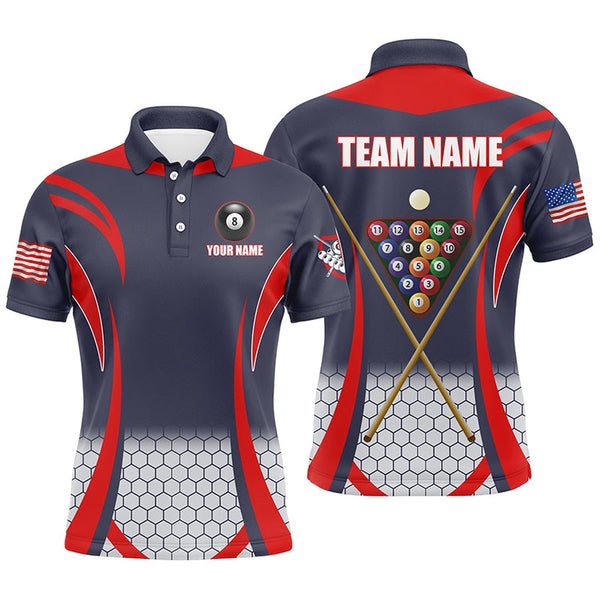 3d Print Shirt Billiard Team Shirts For Men women Pool Table Tournament Snooker Polo Shirts 100% polyester