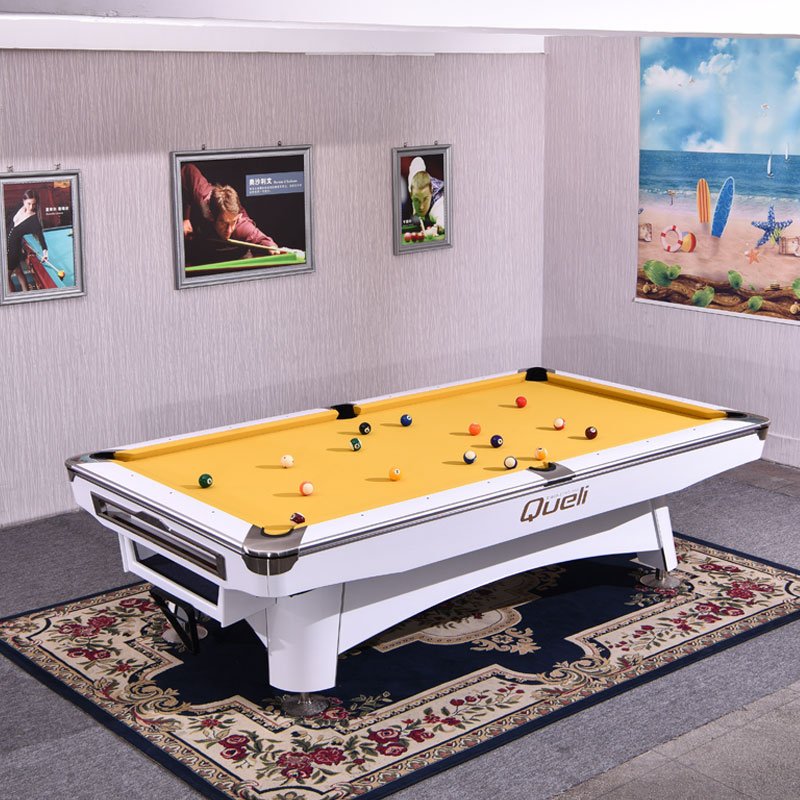 Customized American Style 9 Ball Billiard Table 7ft/8ft/9ft Solid Wood Legs with Cue & Whole Set Accessories for Pool Snooker