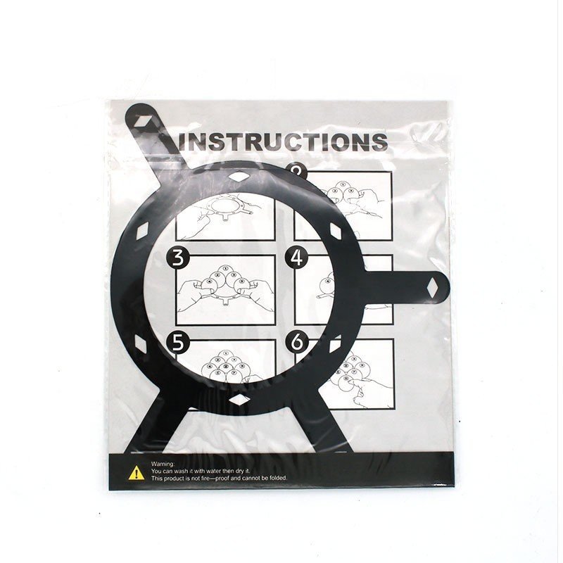 High quality 6pcs/lot round magic indiscernible billiard 9 ball rack sheet for sale