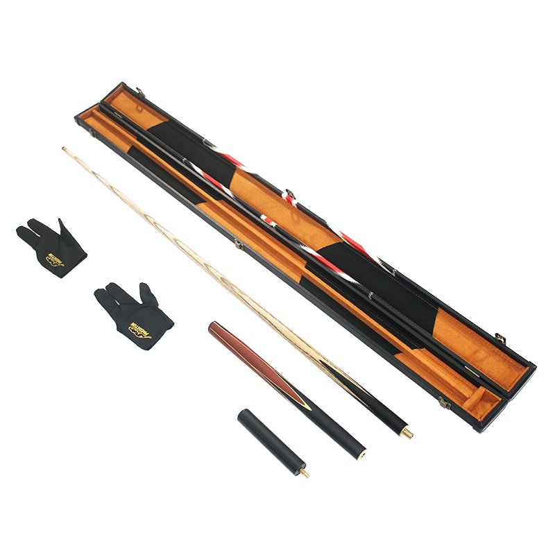 Billiard snooker cue case for 1/2 cue or 3/4 cue