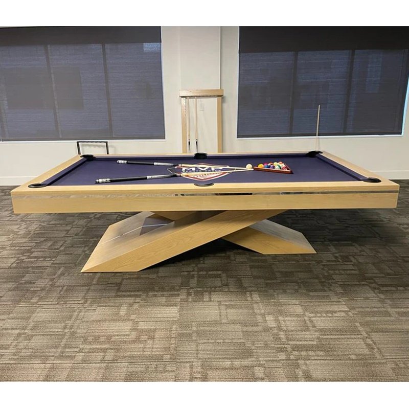 Factory Classic Contemporary Luxury and Bespoke 7ft 8ft 9ft Pool Table Top sale Billiard table Pool With Snooker billiard cue