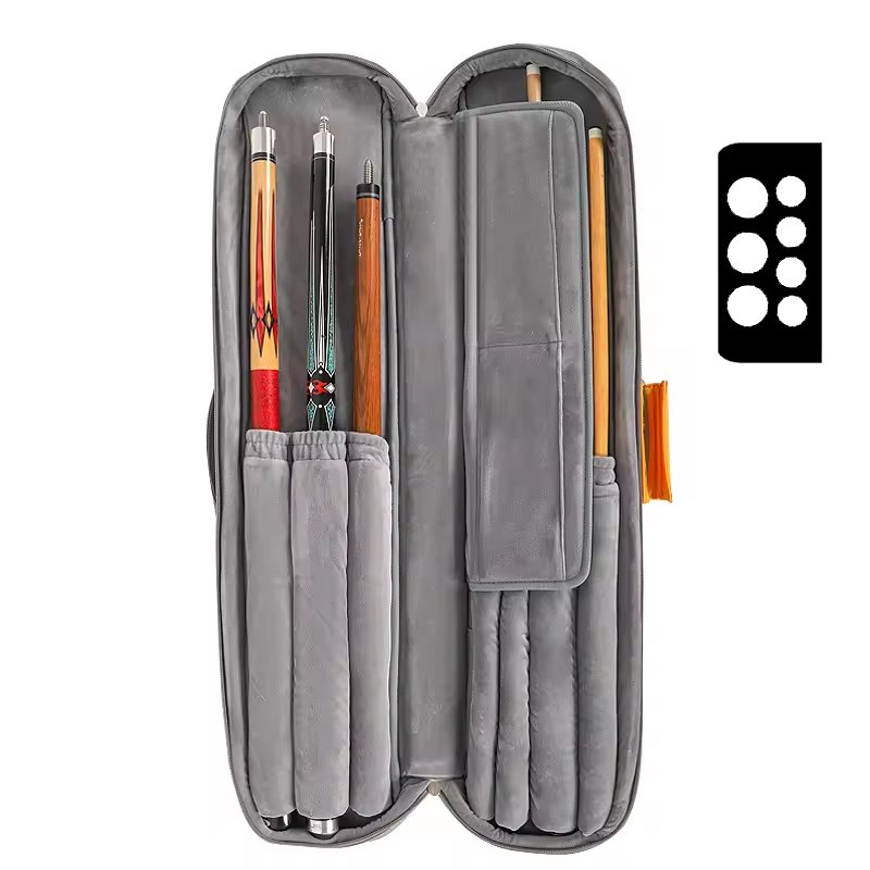 Modern Professional 3B4S Cues Case Fashionable Snooker & Billiard Accessory Factory Price Waterproof Billiard Pool Cue Case Bag