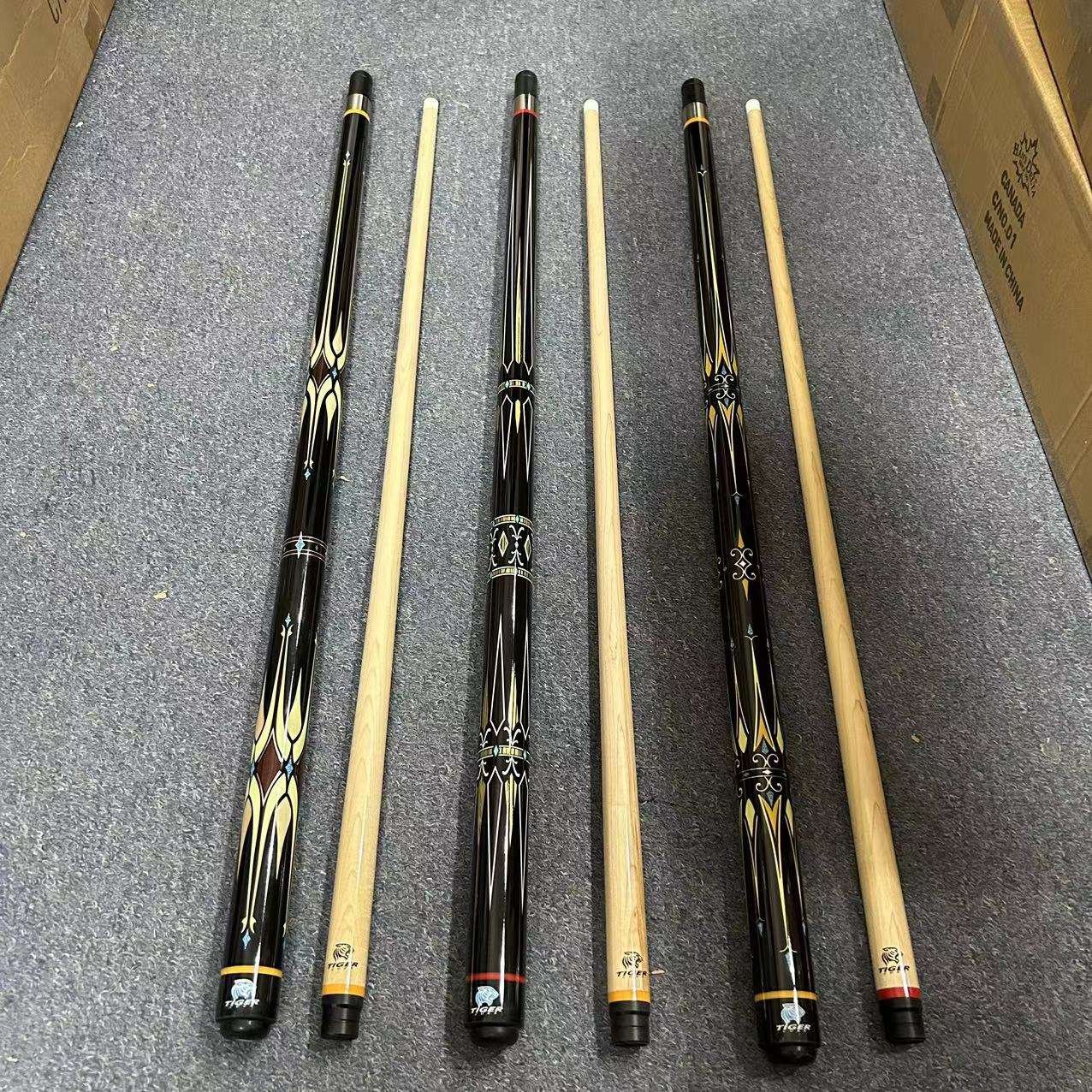 xikuno New design premium maple wood billiard game pool cue 58 inches with 13mm tip