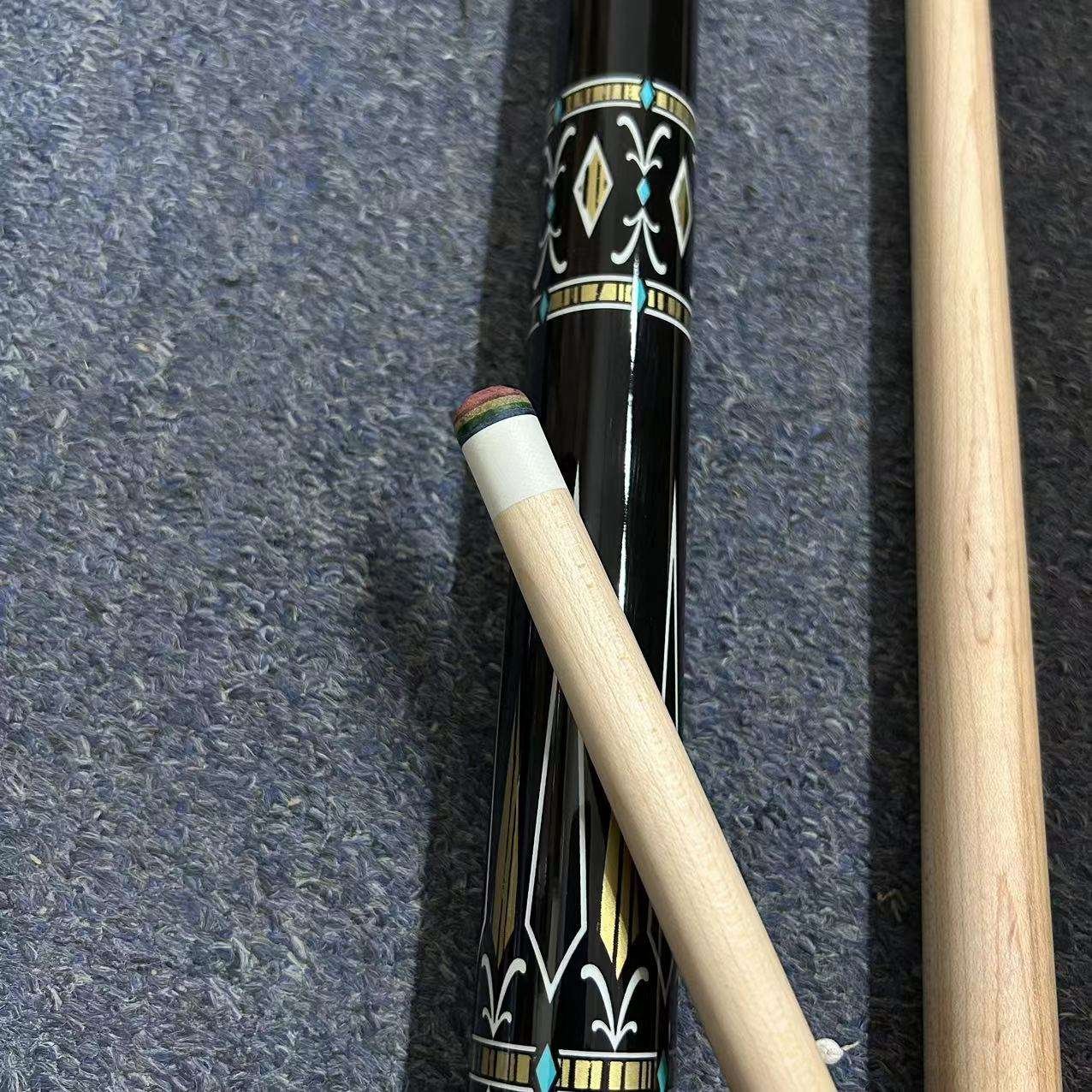 xikuno New design premium maple wood billiard game pool cue 58 inches with 13mm tip