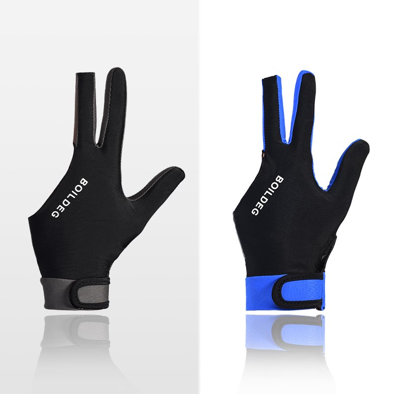 HBG 0932 breathable anti slip three finger pool cue glove fast delivery high-quality billiard snooker gloves