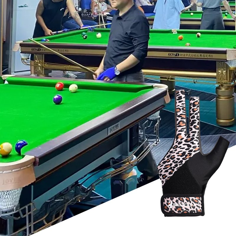 HBG 0932 breathable anti slip three finger pool cue glove fast delivery high-quality billiard snooker gloves