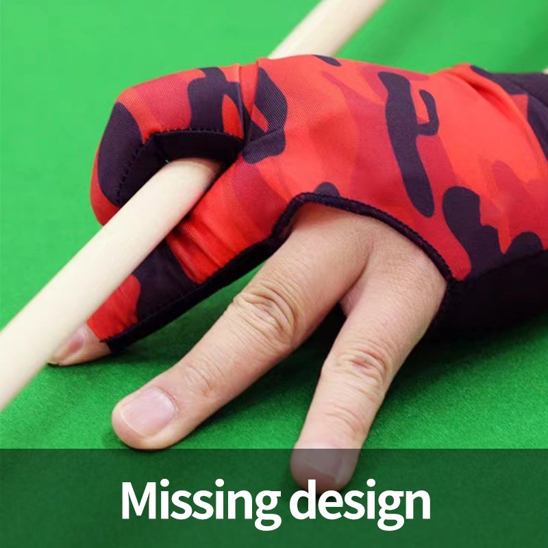 Wholesale Cheap Price Billiard Gloves Non-Slip Breathable Billiard Accessories Snooker Gloves Sporting Goods pool gloves