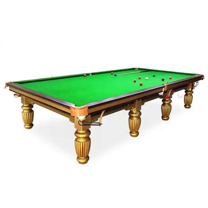 International standard 9FT snooker table solid wood 8 ball billiard table price