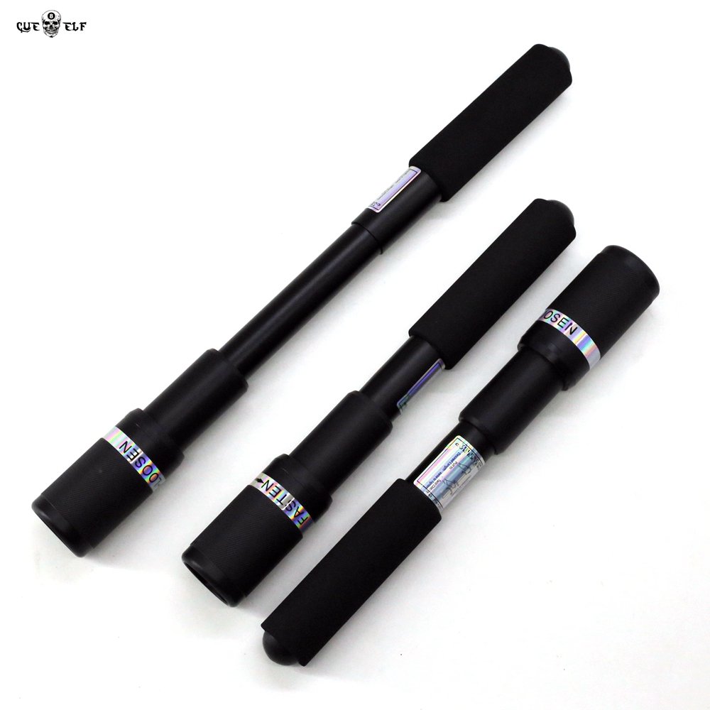 Cueelf high quality aluminum black snooker pool cue stick extension