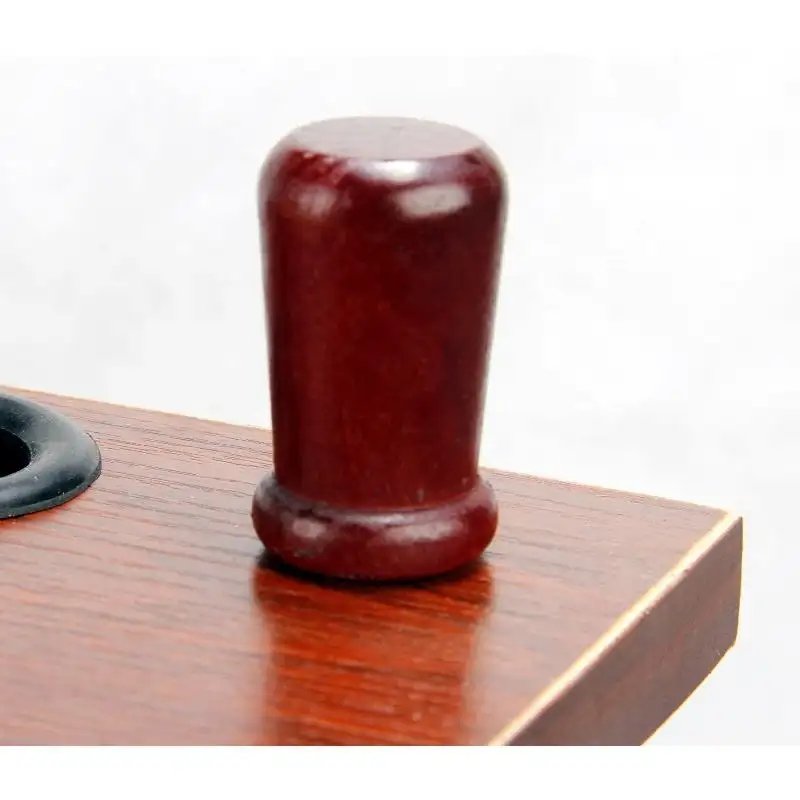 Wooden 7 Holes Billiard Pool Snooker Cue Holding Rack Corner Standing Rack