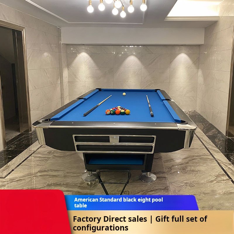 Fashion 8ft 9ft standard pool table snooker table delivery game equipment