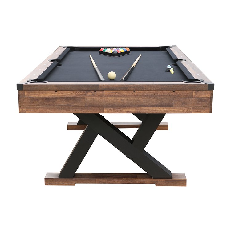 3 in 1Pool Table with Dining Top, Combo 7ft Multi Game Table, Table Tennis, Billiard Snooker Pool Table for Kids and Adult