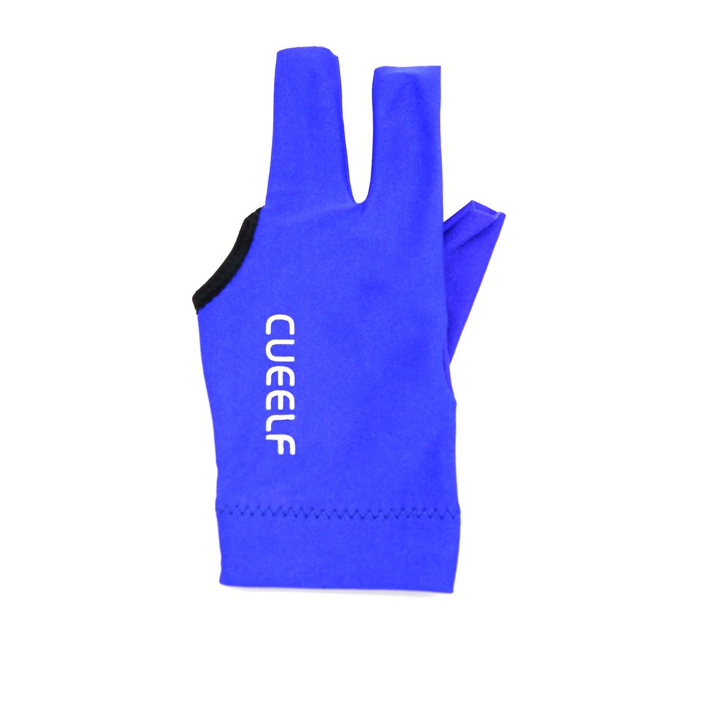 Xmlincos Hot Selling Blue Spandex Training Pool Cue Game Play Shooter Sport Billiard Gloves