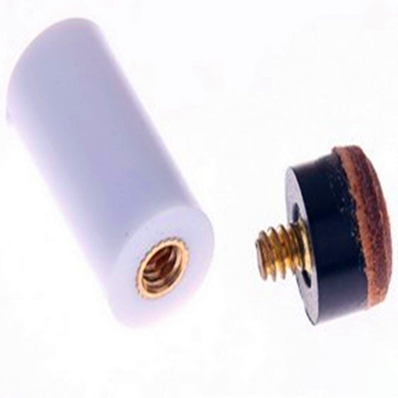 9mm 10mm 11Mm 12mm 13mm Pool Table Accessories Replaceable Screw Snooker Billiard Practical Cue Screw-On Tips