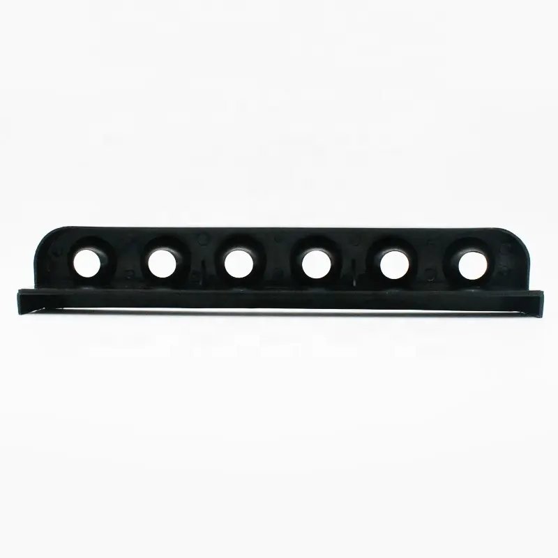 Plastic 6 Holes Billiardr Pool Snooker Cue Rack Cue Holder Hanging On Wall