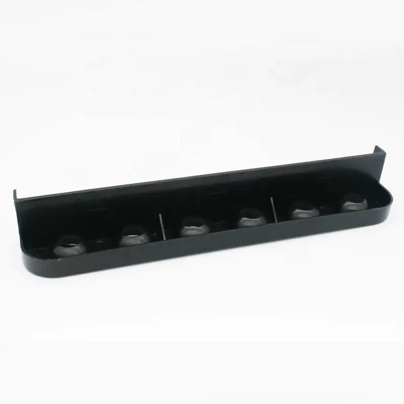 Plastic 6 Holes Billiardr Pool Snooker Cue Rack Cue Holder Hanging On Wall
