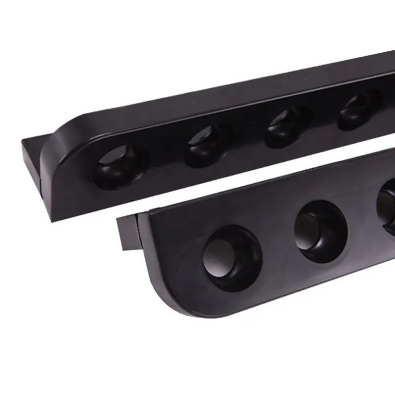 Plastic 6 Holes Billiardr Pool Snooker Cue Rack Cue Holder Hanging On Wall