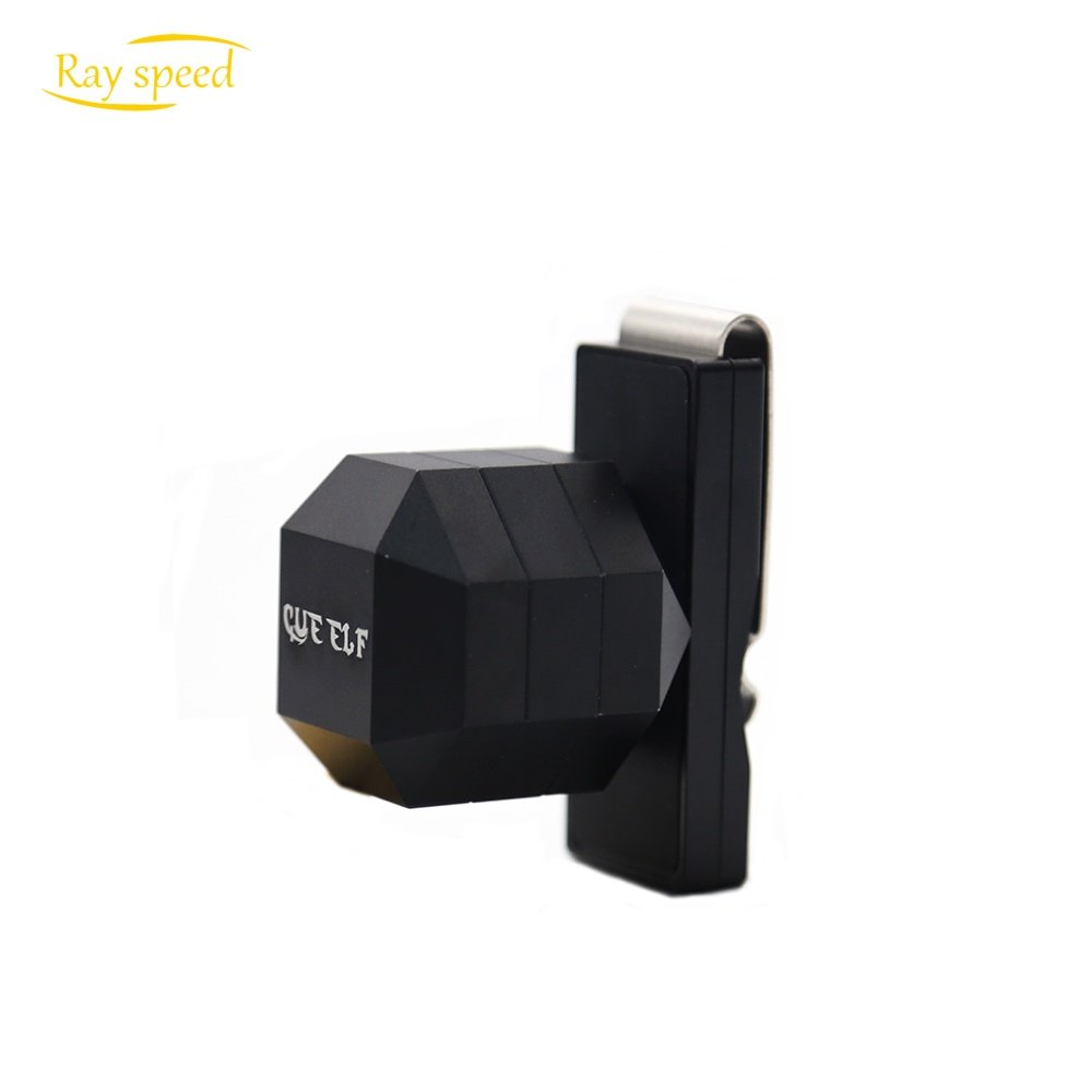 Rayspeed latest Billiards cue chalk holders With Magnetic Clip black magnetic portable clip-on pool snooker chalk cases