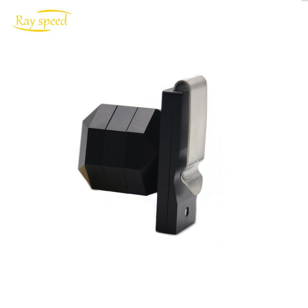 Rayspeed latest Billiards cue chalk holders With Magnetic Clip black magnetic portable clip-on pool snooker chalk cases