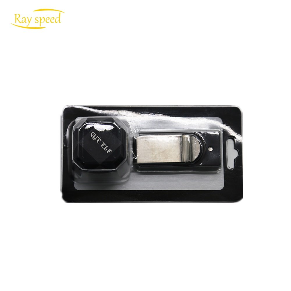 Rayspeed latest Billiards cue chalk holders With Magnetic Clip black magnetic portable clip-on pool snooker chalk cases
