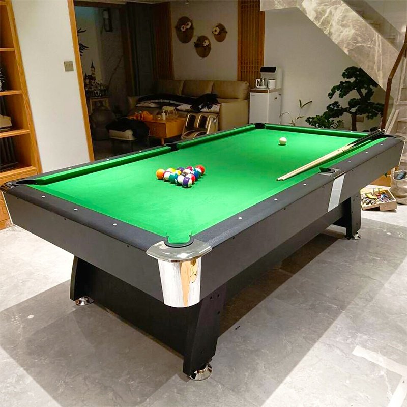 9 feet billiard table marble slate American black eight indoor snooker table standard adult